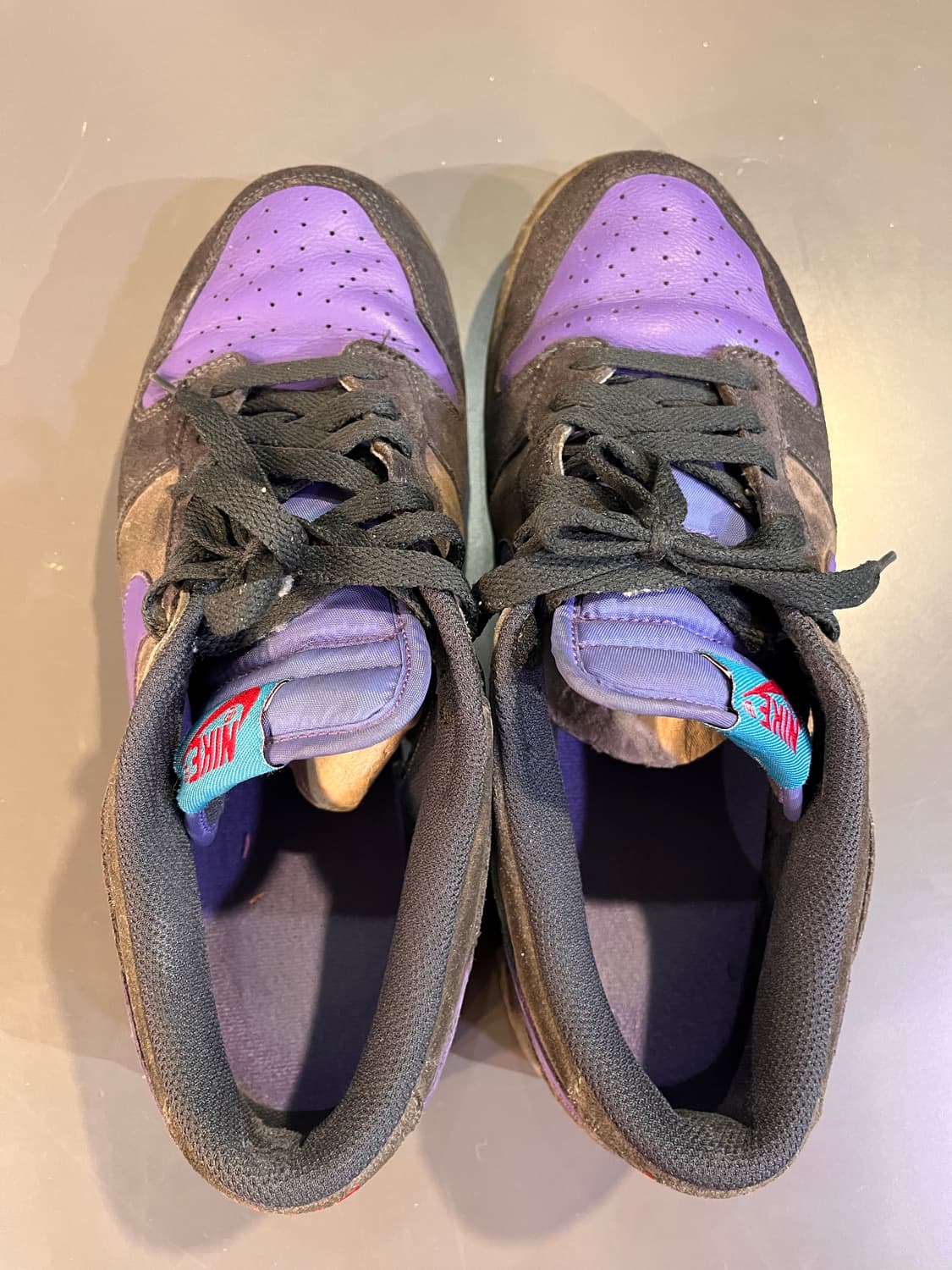 나이키 덩크 CL 뉴스프린트 바시티 퍼플 상품이미지7