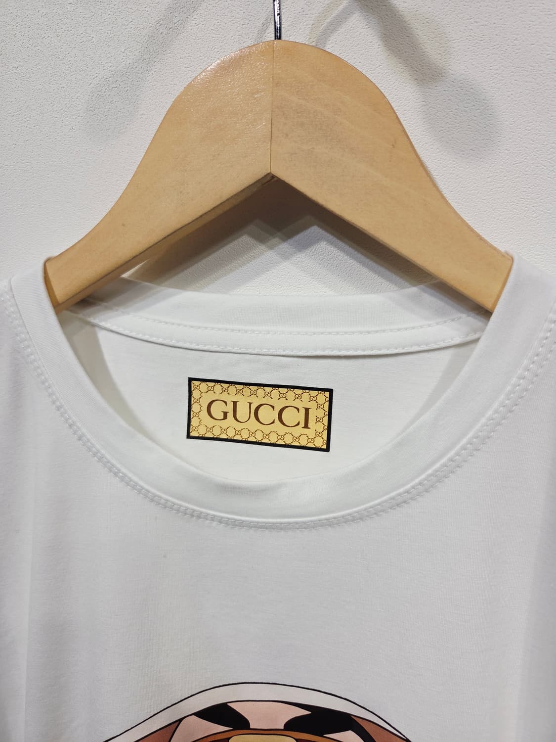 빈티지. 짱구찌 화이트 티셔츠 상품이미지5