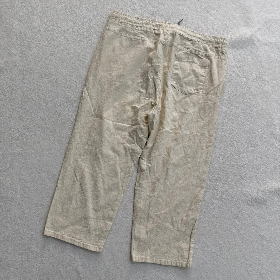 3XL 빈티지 린넨 바지 0429T 상품이미지4