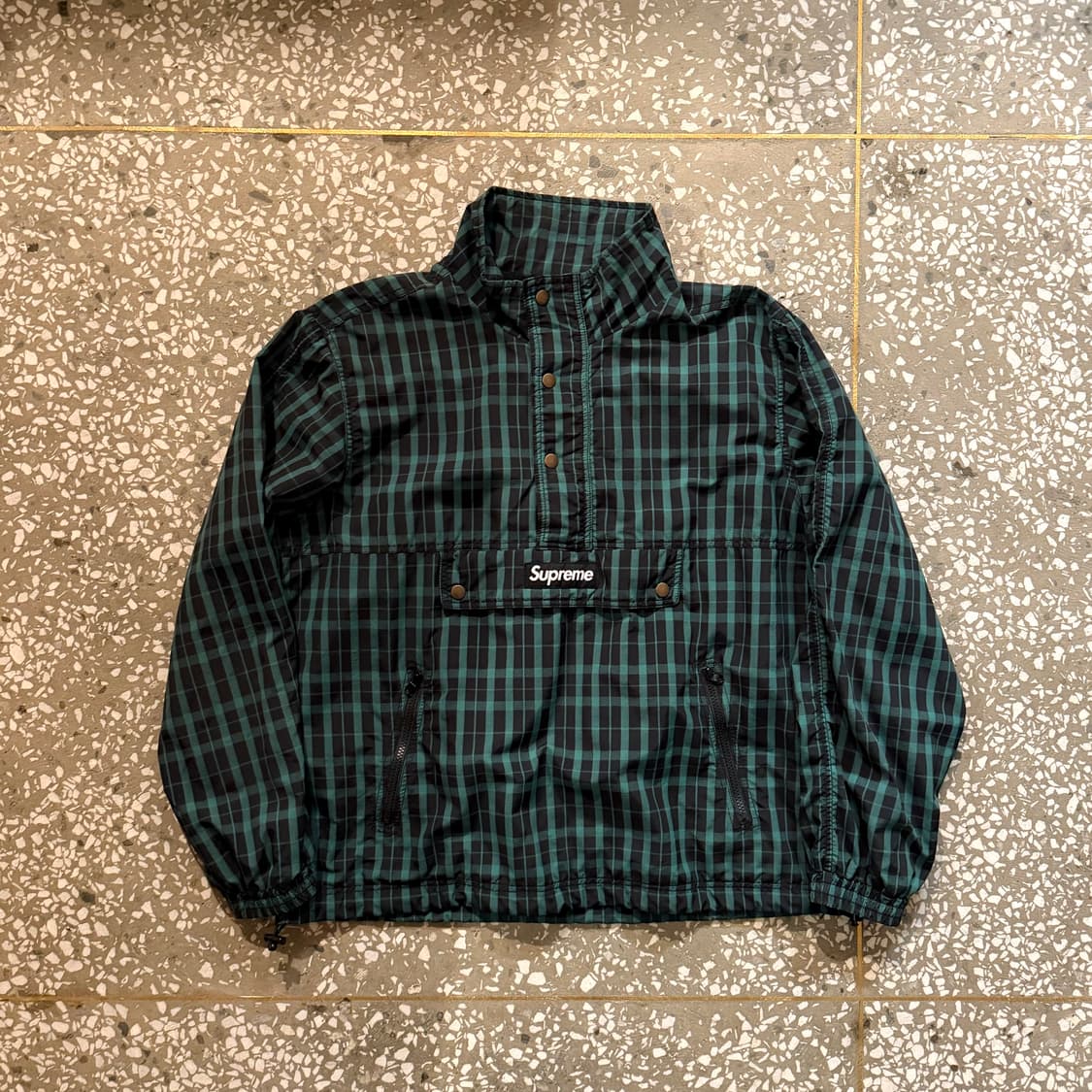 슈프림 풀오버 체크 자켓 - 18fw 상품이미지1