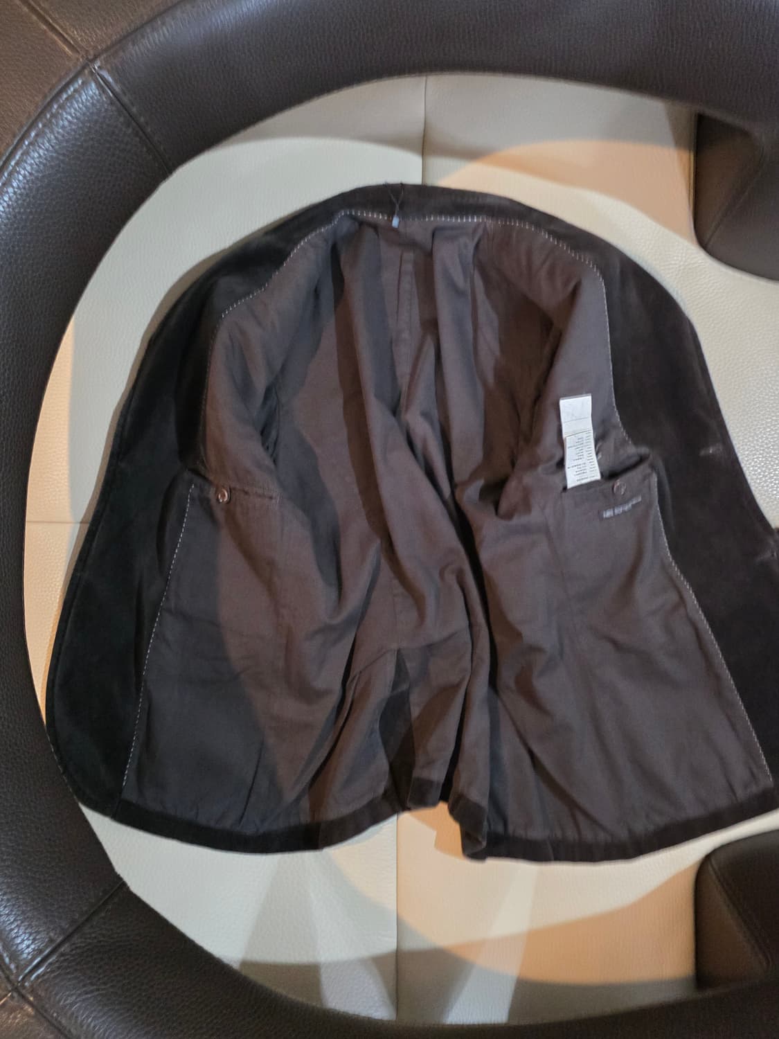 00s neil barrett velvet jacket 상품이미지4