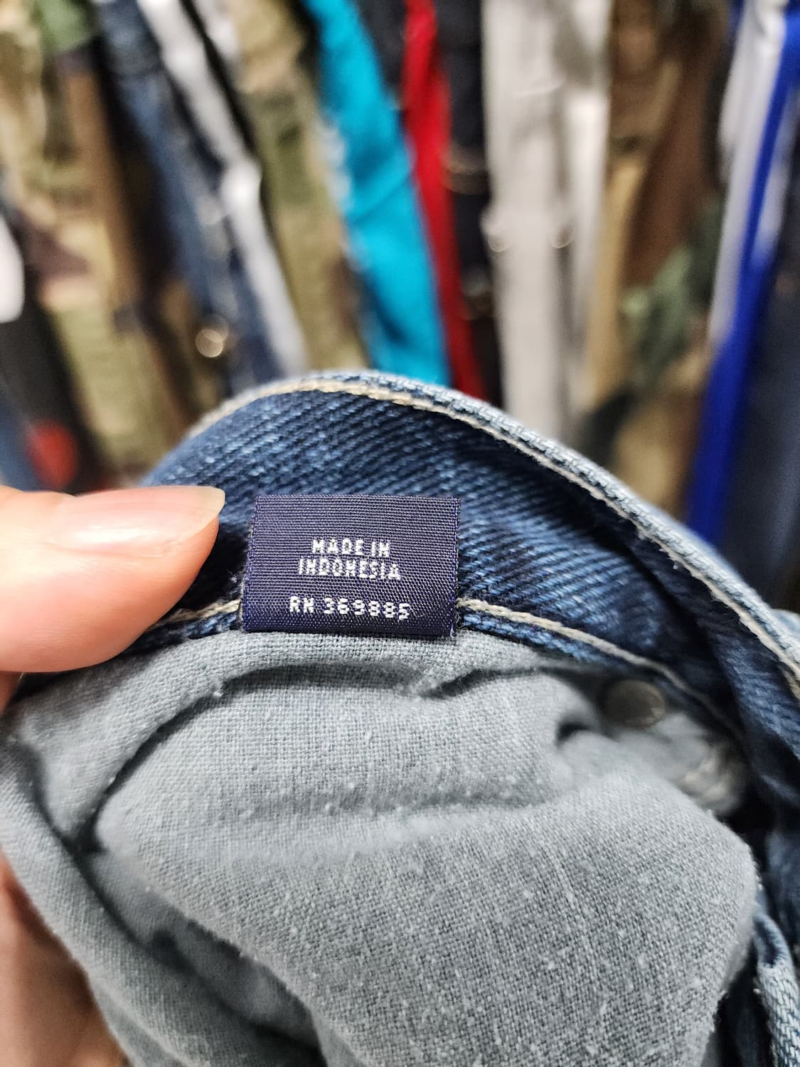 폴로 빈티지 와이드 청바지  상품이미지6