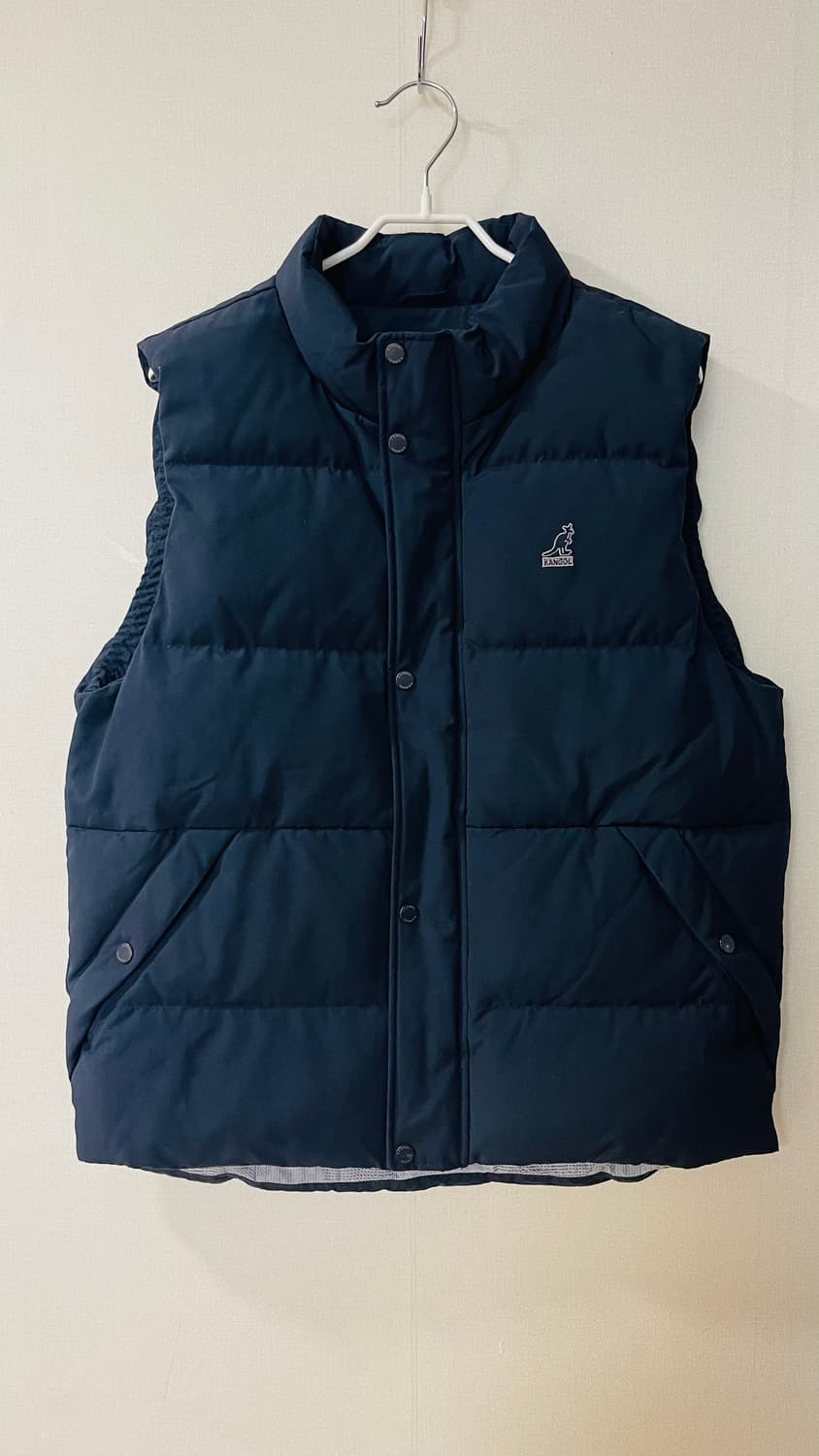 새상품) 캉골 스탠드 칼라 다운 푸퍼 베스트 XL 정가 20만원대 상품이미지1