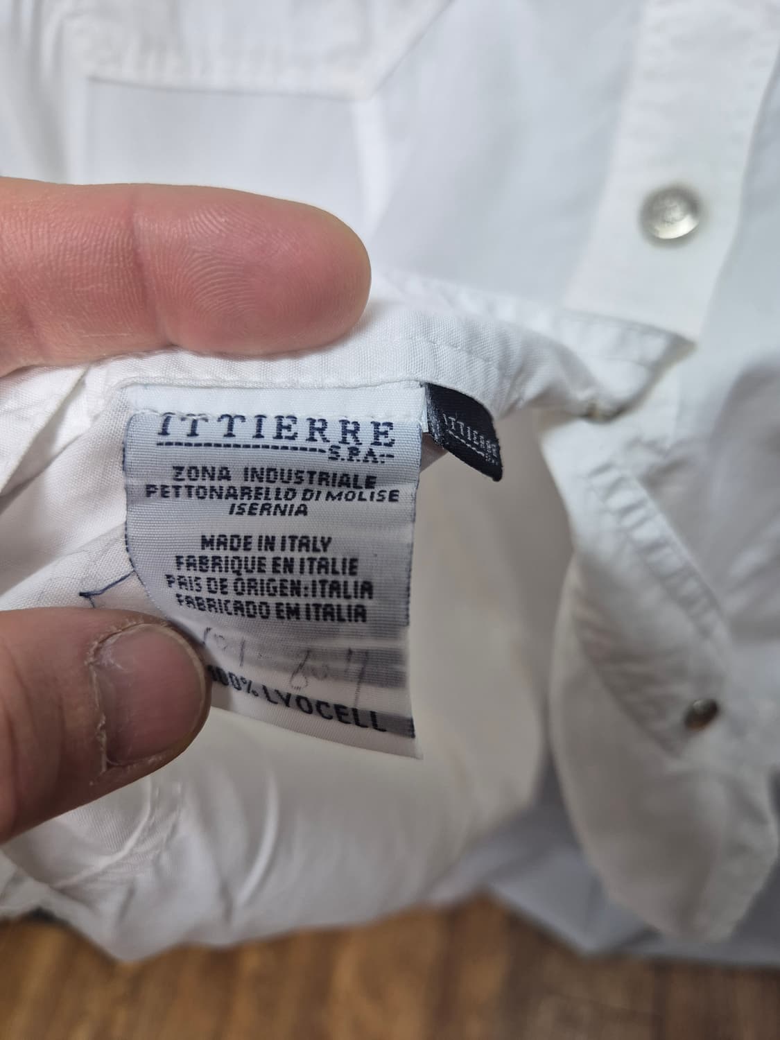 베르사체 화이트셔츠 상품이미지4