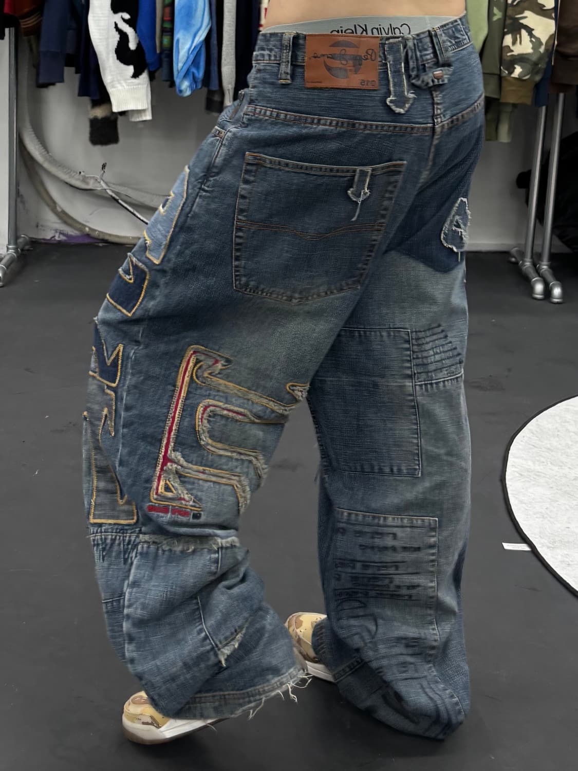 PePe Jeans 페페진스 올드스쿨 패치워크  데님팬츠 상품이미지4