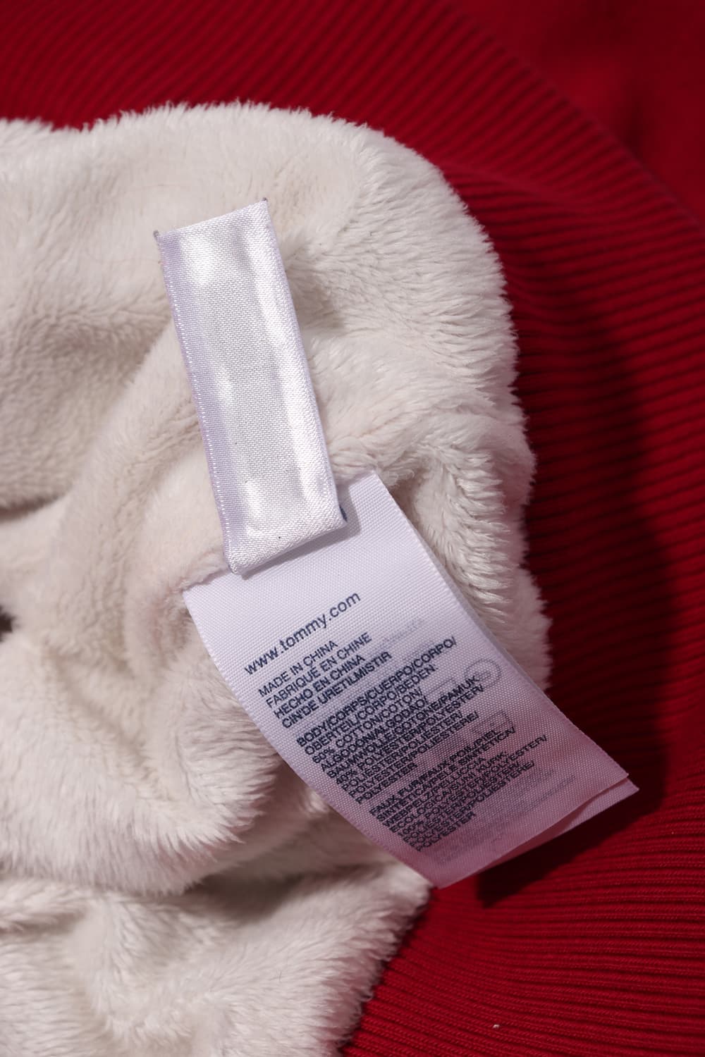 TOMMY HILFIGER 버건디 후드집업 women M 상품이미지6