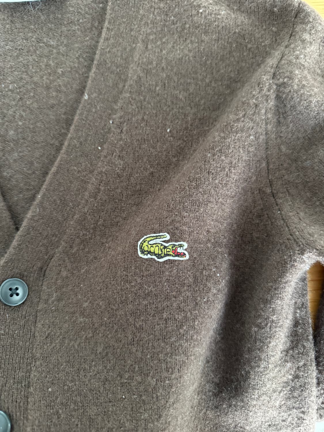 라코스테(LACOSTE) 울 가디건(JAPAN) 상품이미지4