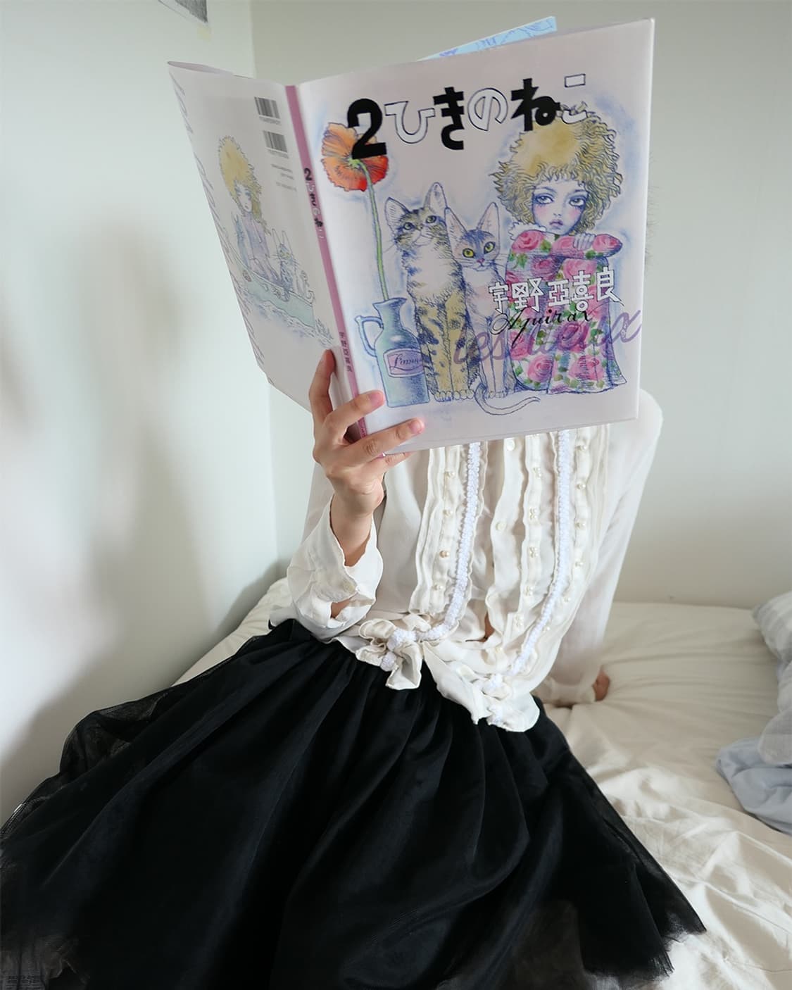 Lace slilk blouse 상품이미지3