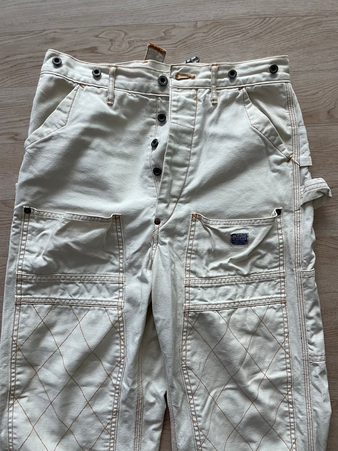 캐피탈 럼버팬츠 키나리 더블니 팬츠 1size 상품이미지2