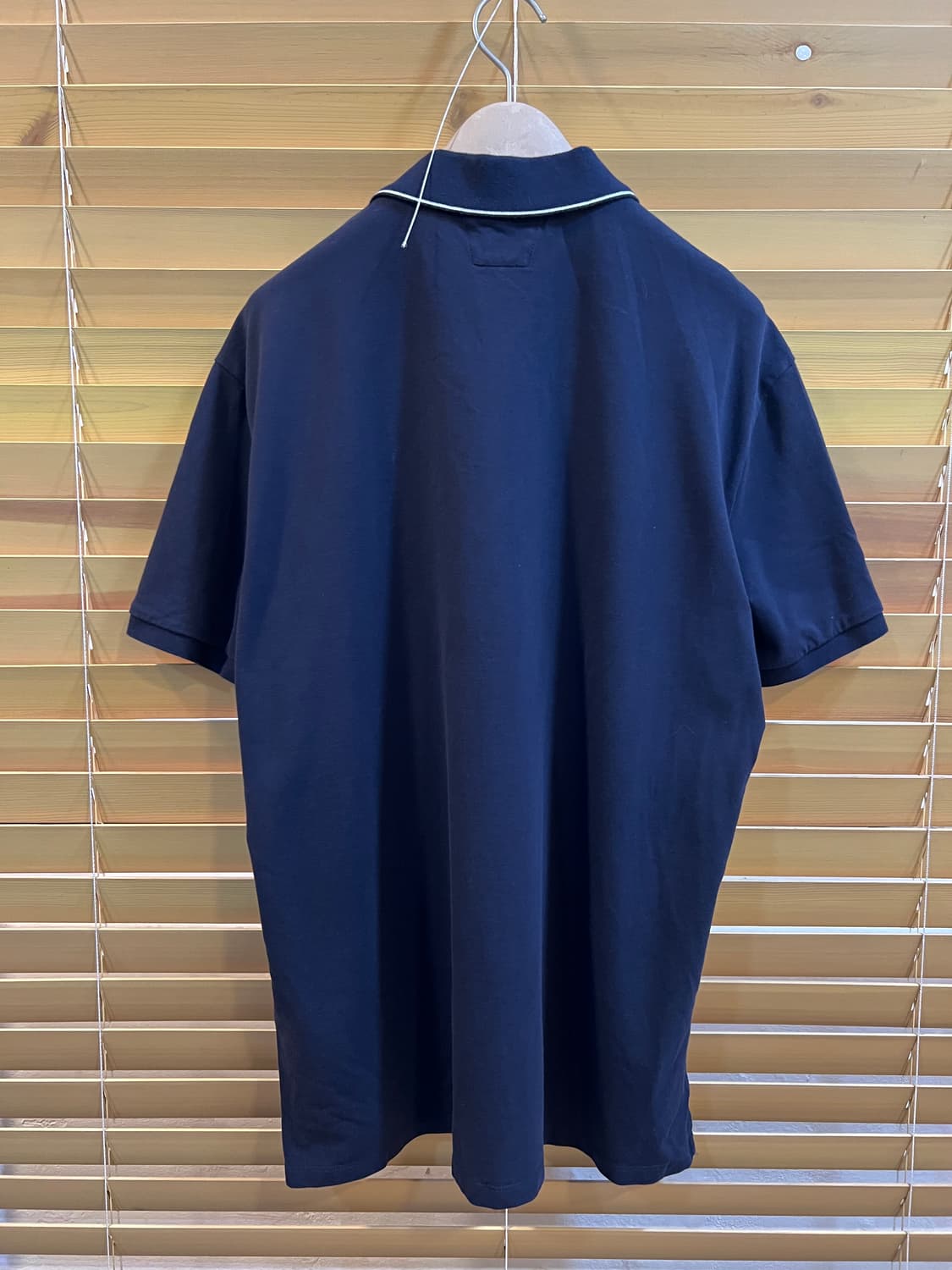 CP컴퍼니 남성 네이비 PK카라반팔티셔츠  상품이미지3