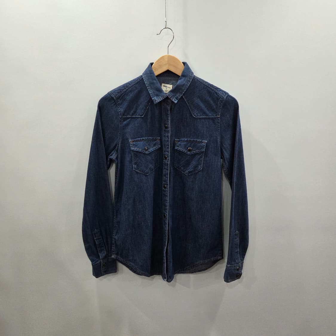 갭 우먼 데님셔츠 XS 상품이미지1