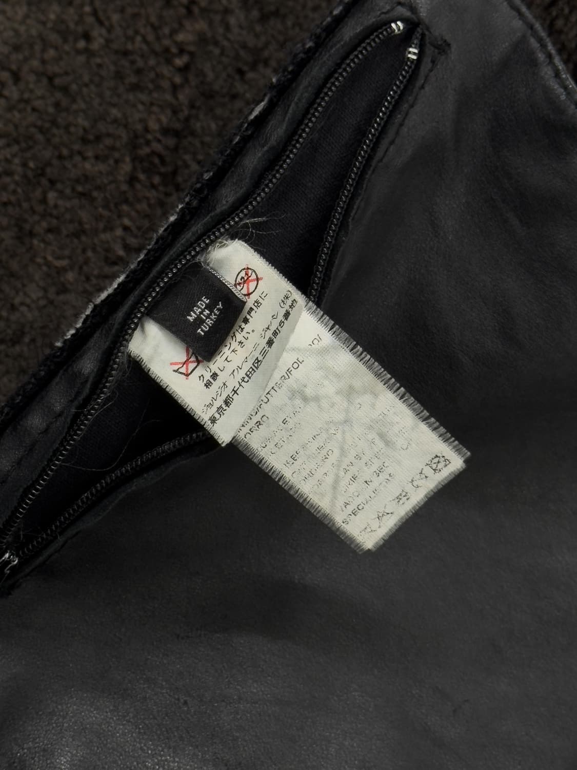 90s 아르마니 무통 시어링 자켓 상품이미지10