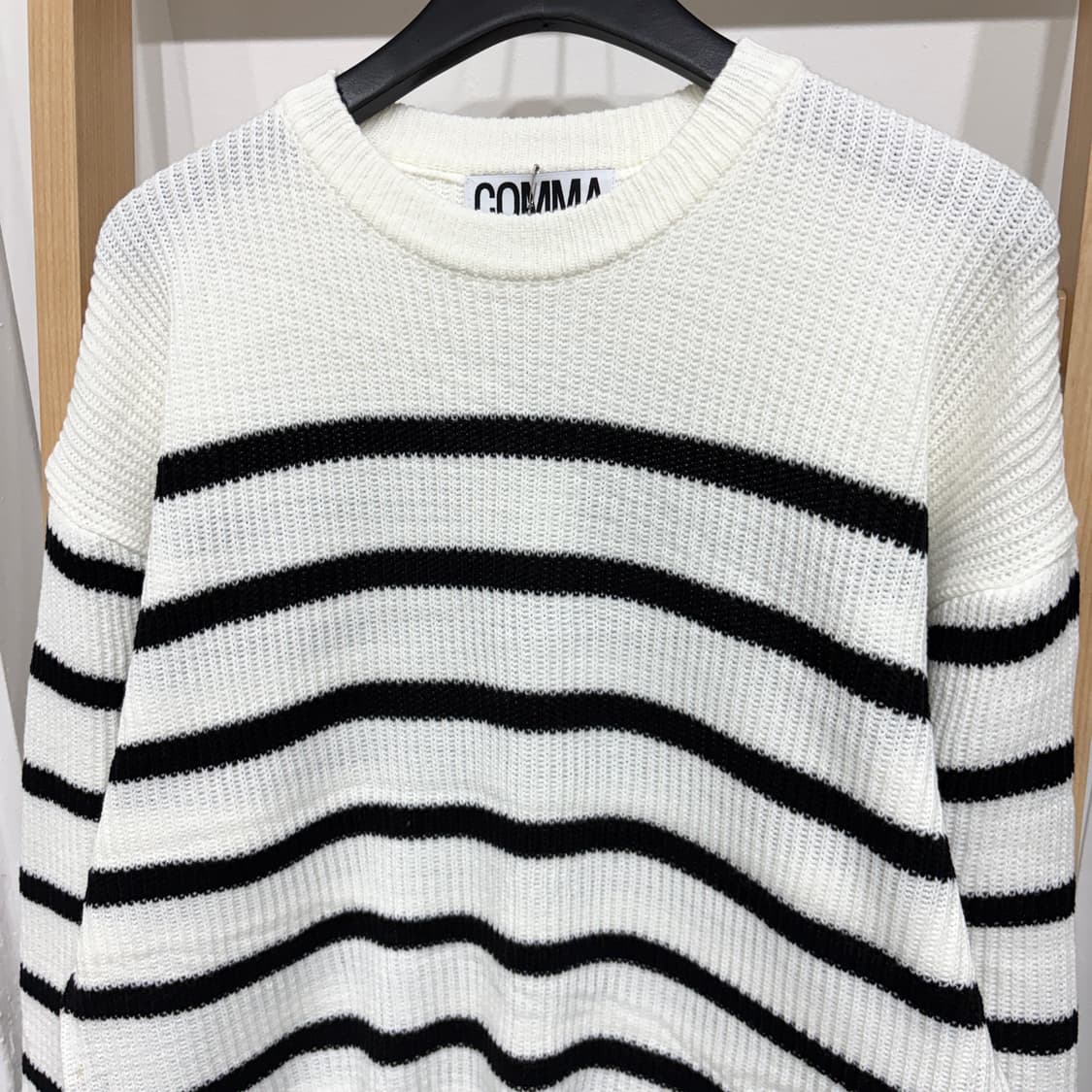 [새상품] 단가라 코튼 니트 3컬러 상품이미지2