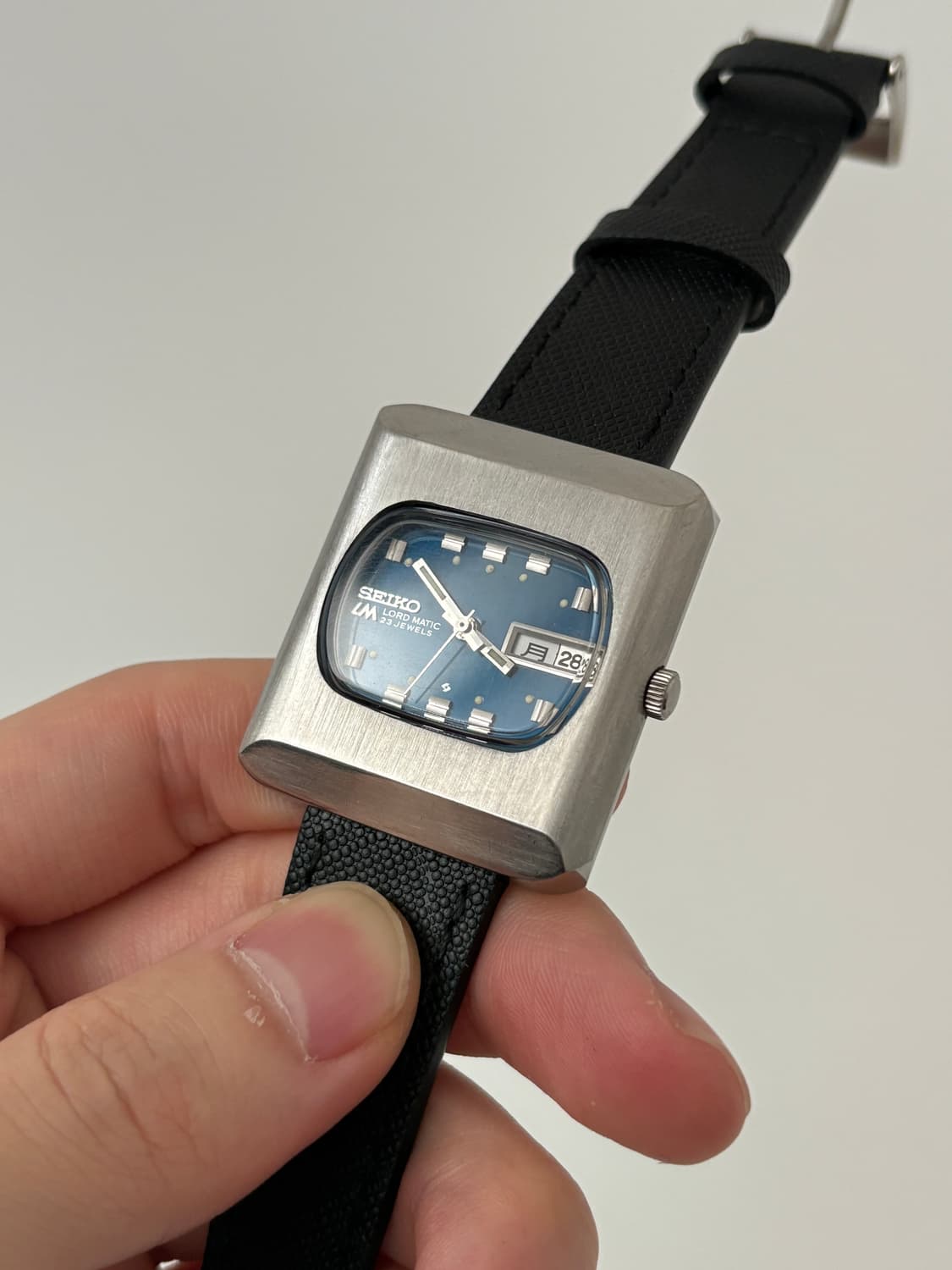 70s lord matic blue square automatic 상품이미지3