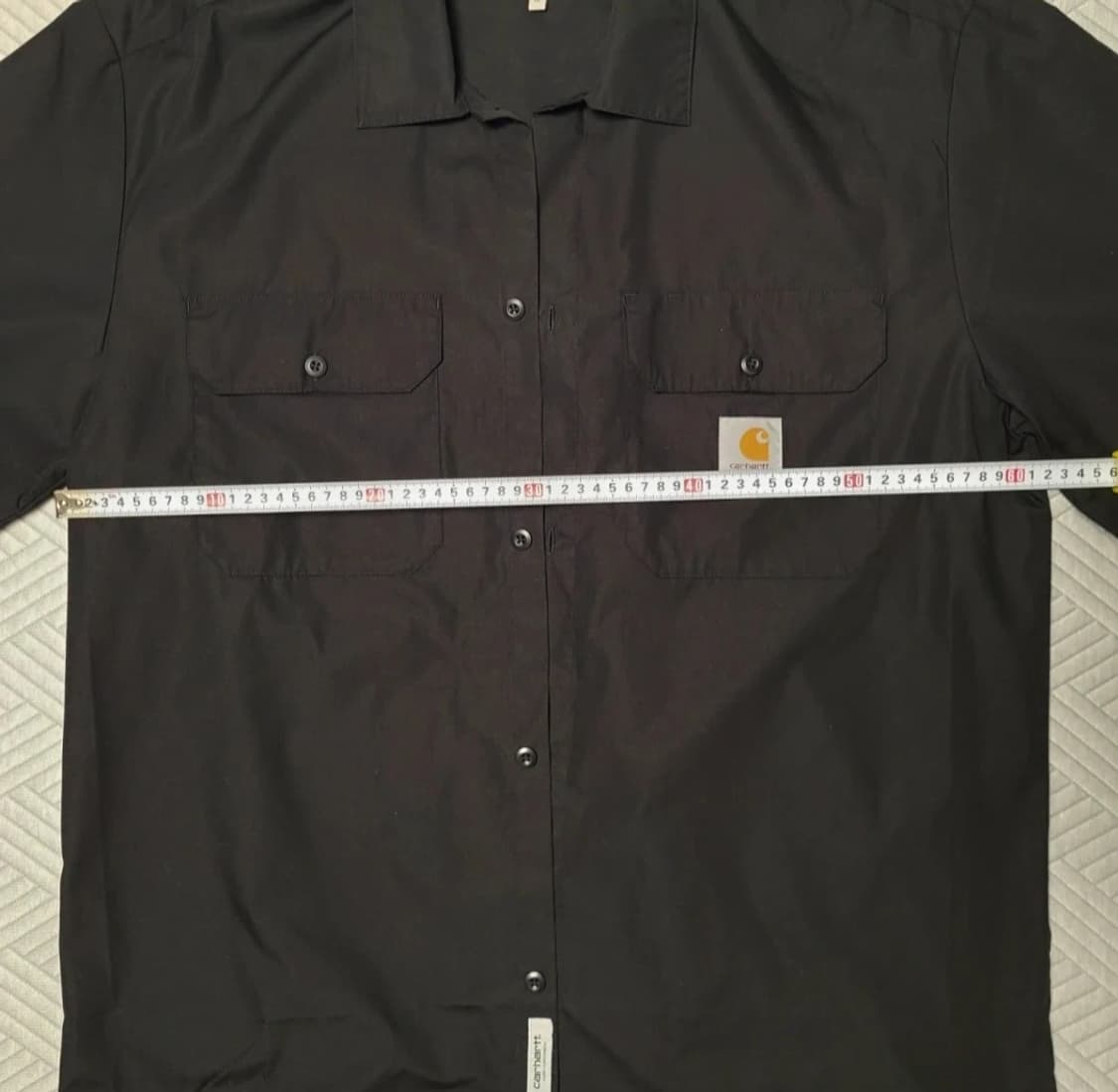 칼하트WIP 크래프트 반팔 셔츠 블랙 XL 사이즈 상품이미지5