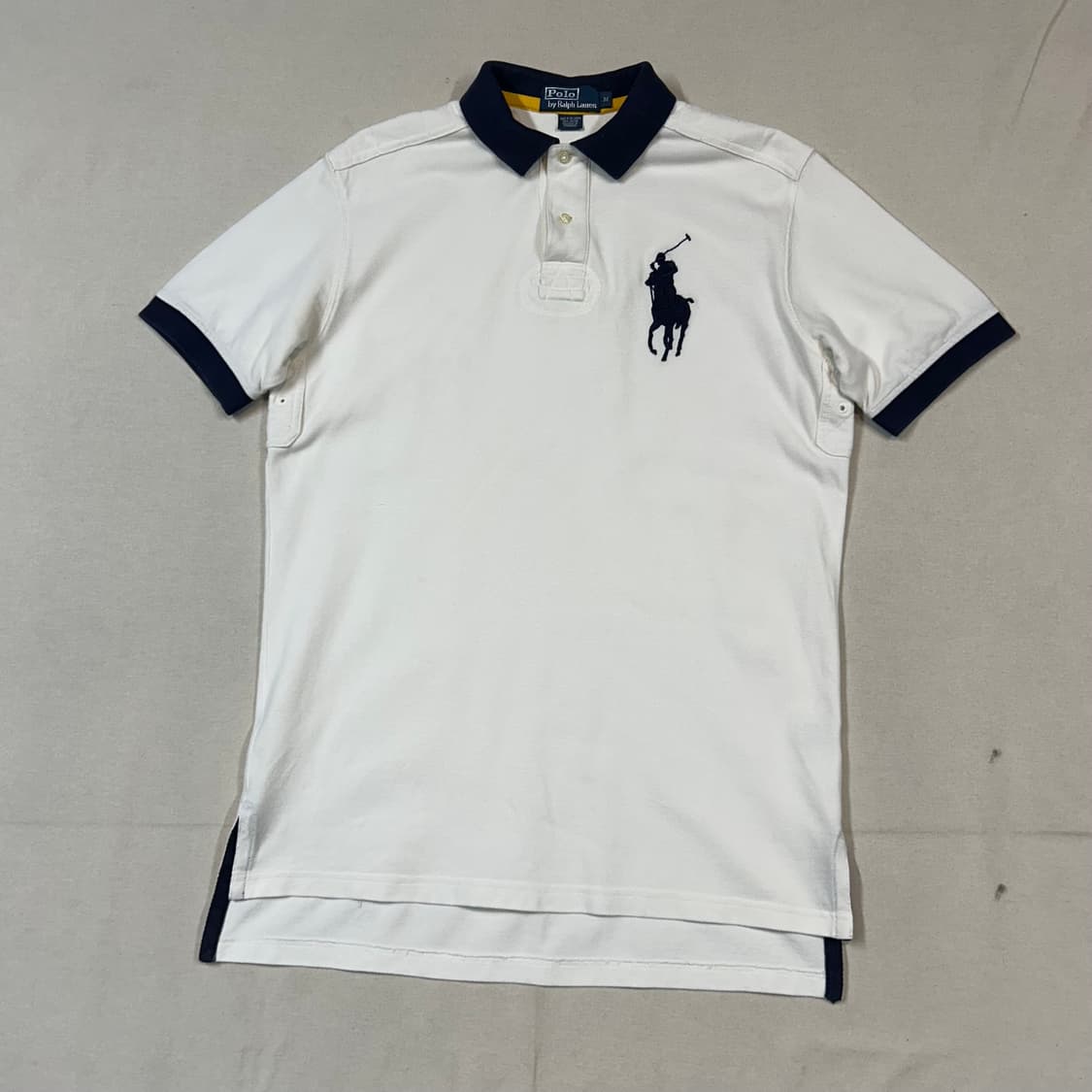 M) 폴로 랄프로렌 클래식 빅포니 럭비티 반팔 카라티 상품이미지1