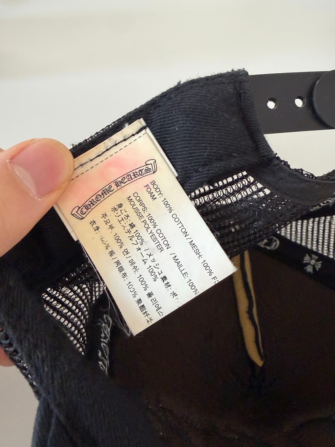 크롬하츠 퍽유 메쉬캡 상품이미지4