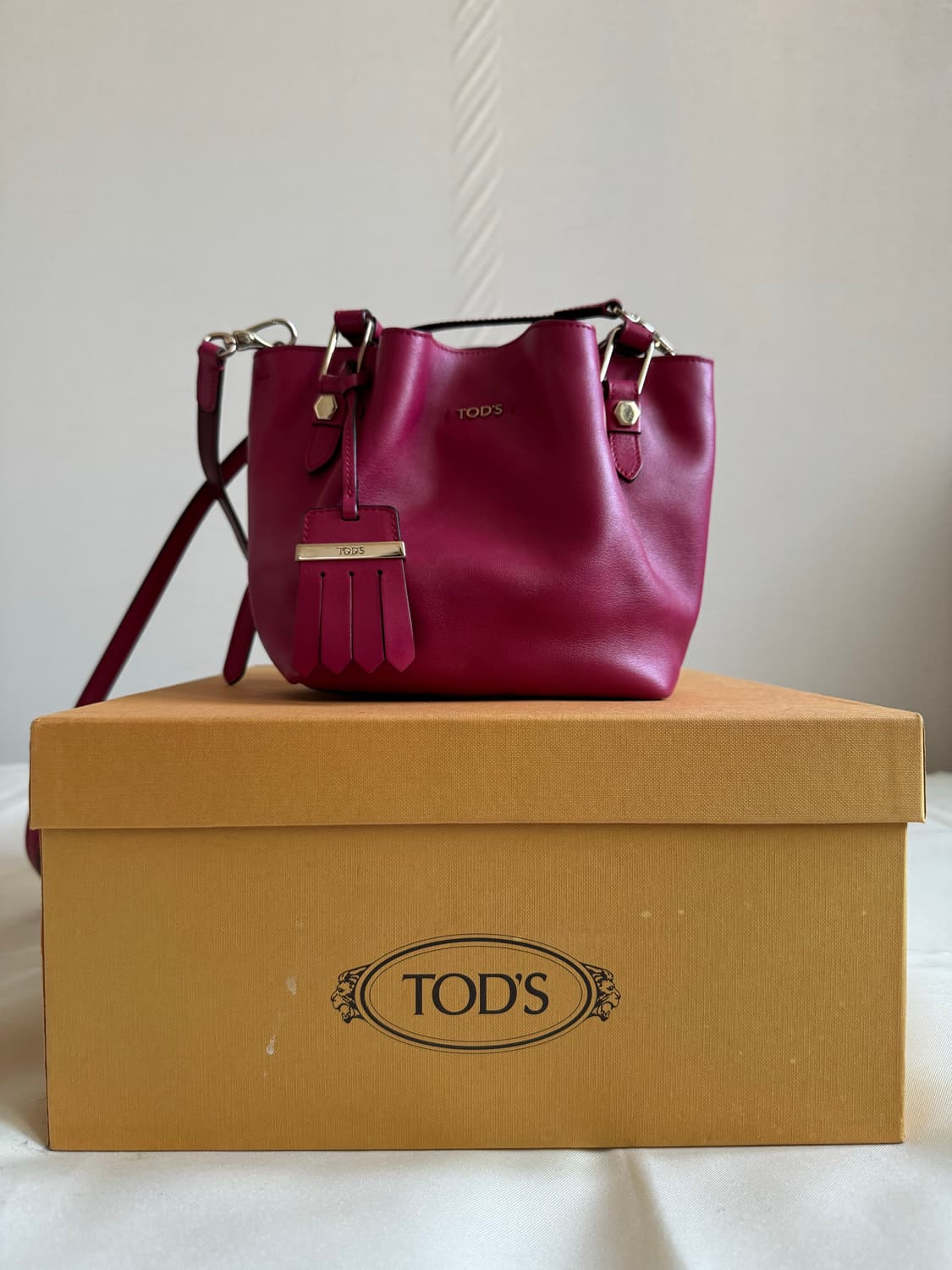 토즈 미니 플라워백 핑크 상품이미지1