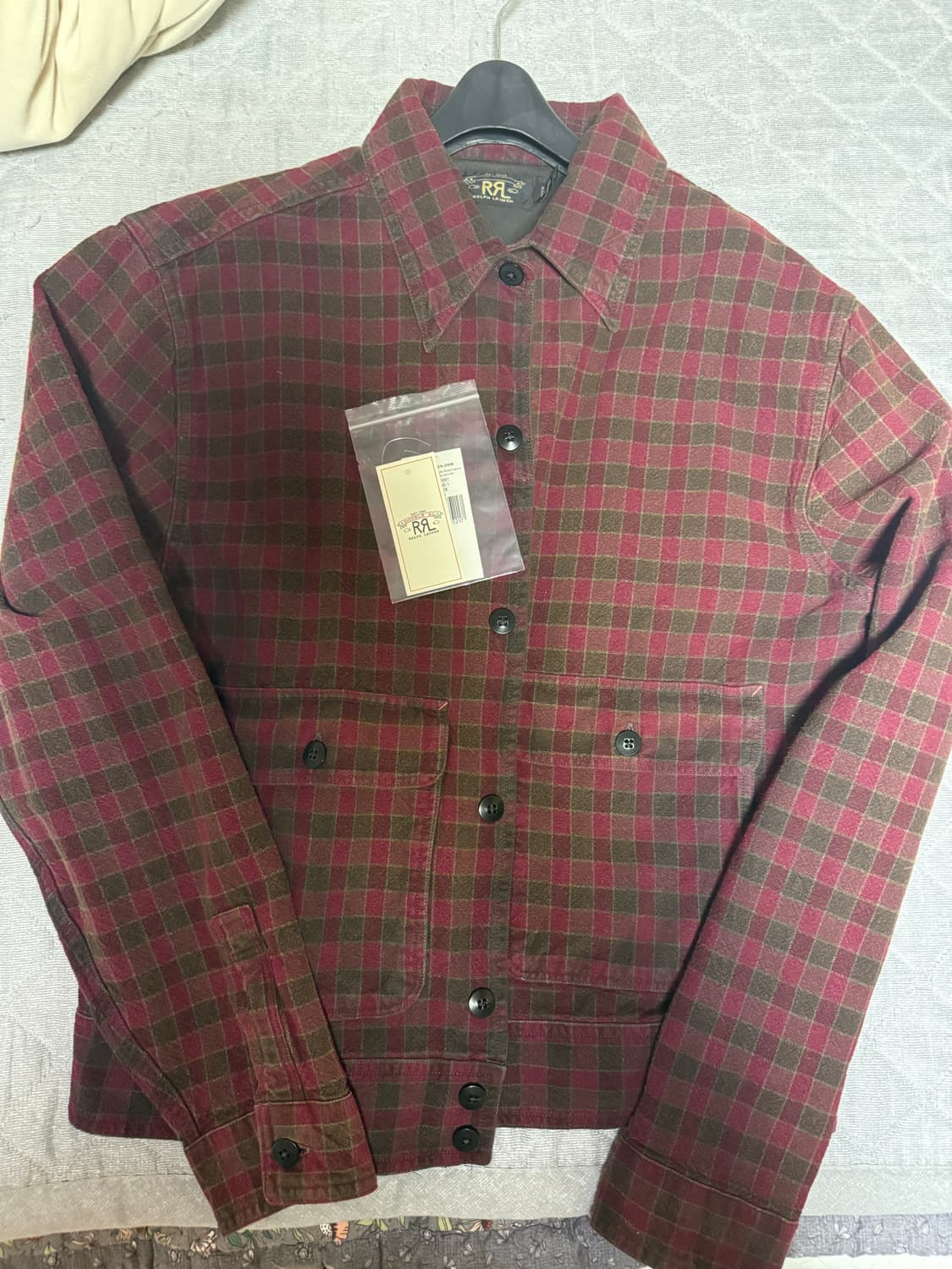 rrl 체크 우븐 셔츠 자켓  상품이미지1