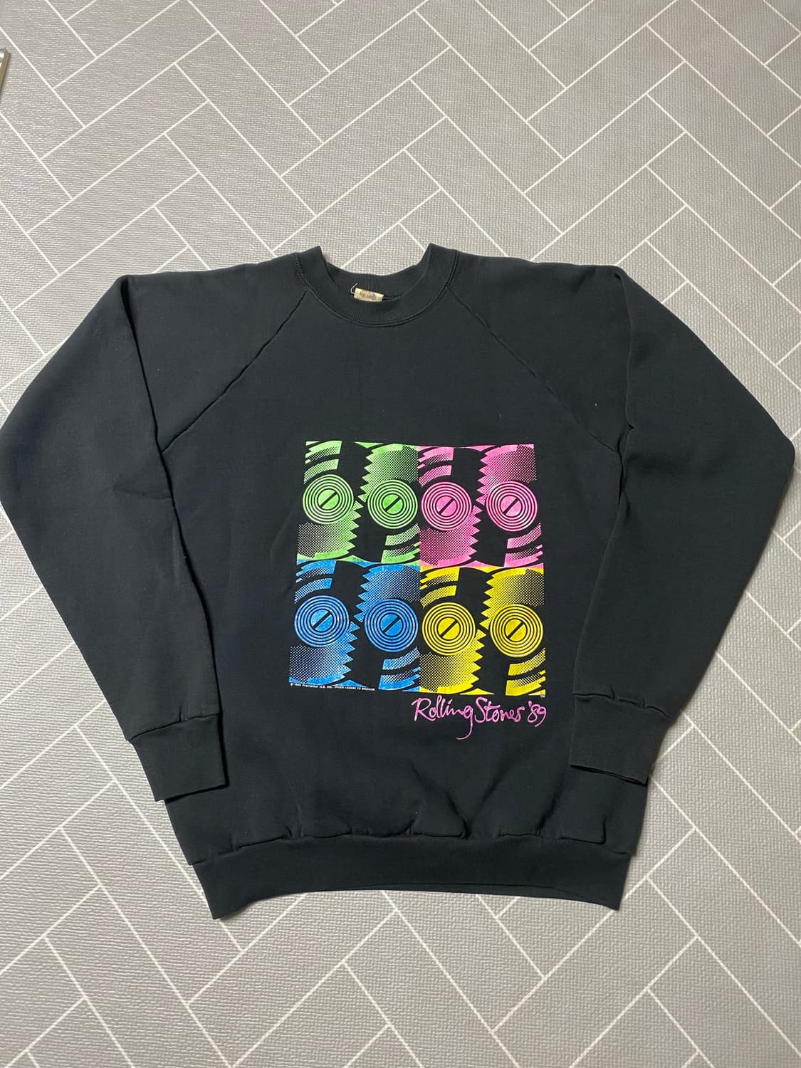 80s 빈티지 롤링스톤즈 스웻셔츠 뤡코즈 블라인드파일즈 상품이미지1