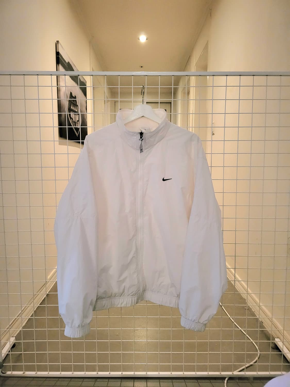 나이키 nrg 솔로스위시 트랙자켓 화이트 XL(105) 상품이미지1