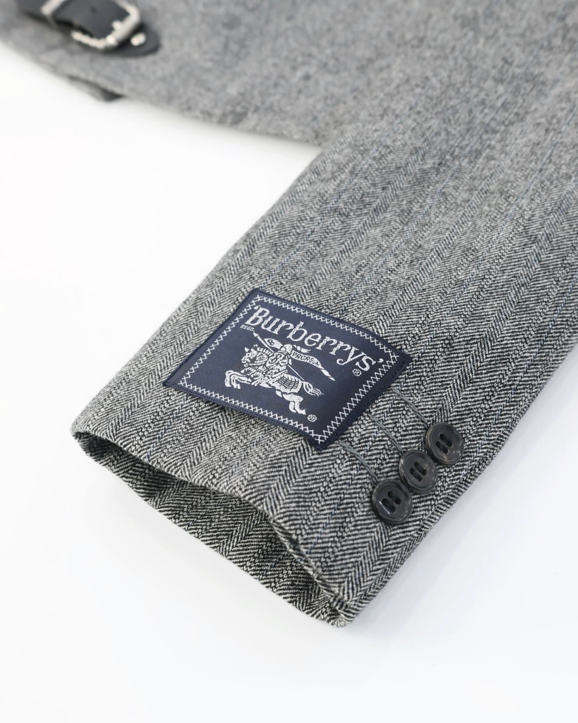 Burberrys Cropped Herringbone Jacket 상품이미지8