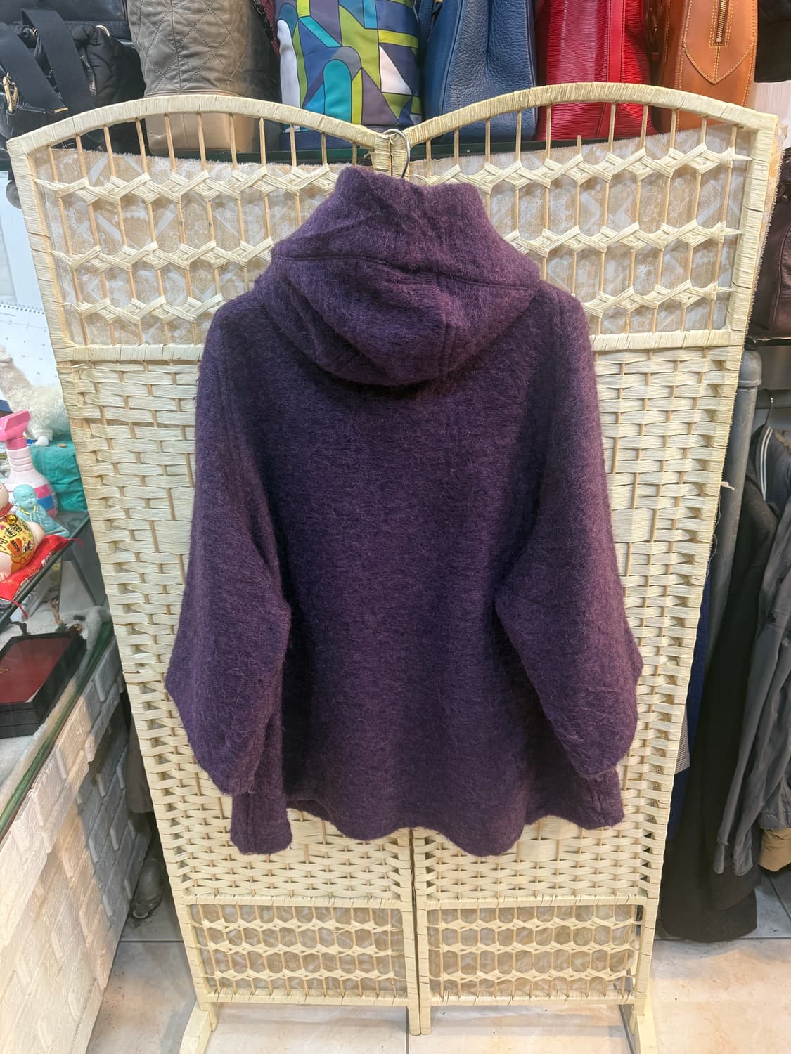 2/66 정품 요지야마모토 모헤어 후드자켓 팝니다 상품이미지6