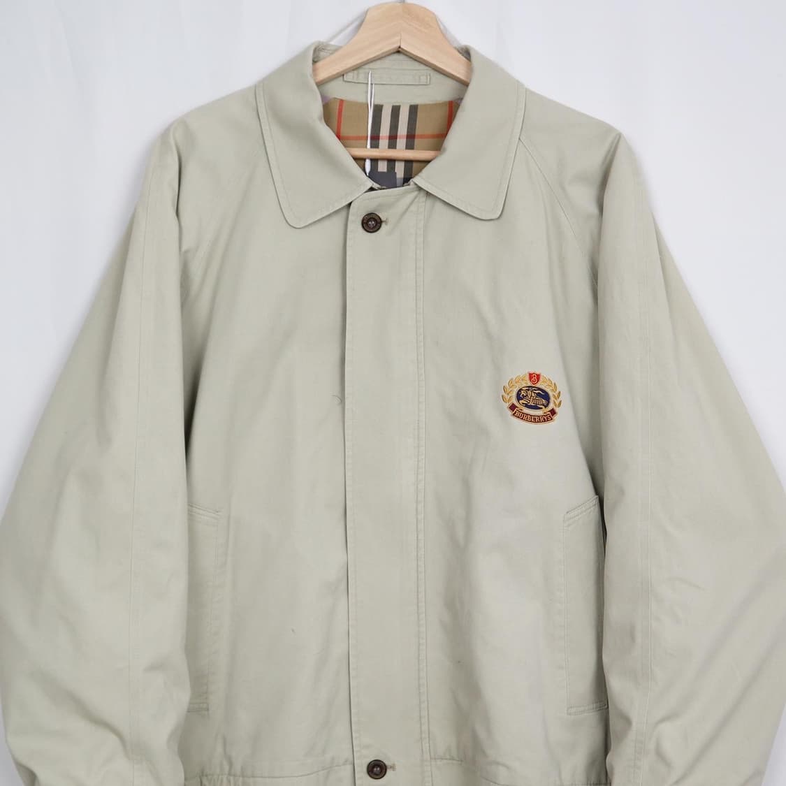 버버리 크래스트로고 해링턴 자켓   상품이미지2