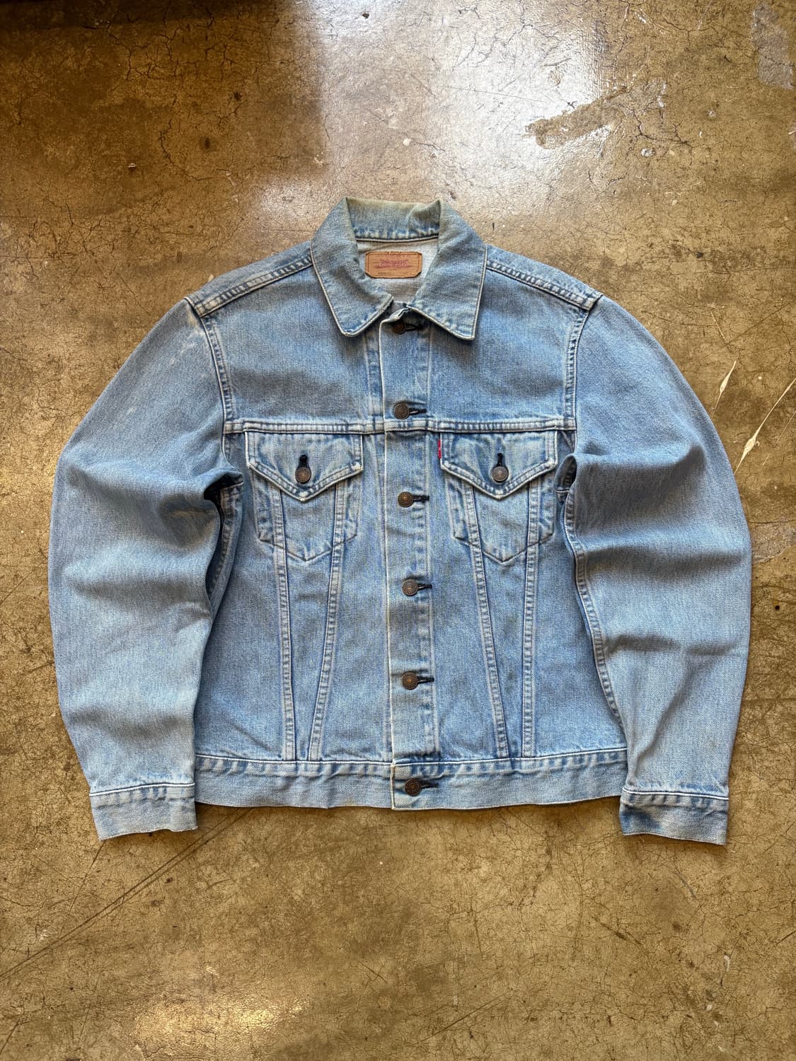90s 90년 생산 리바이스 데님 트러커재킷 상품이미지1