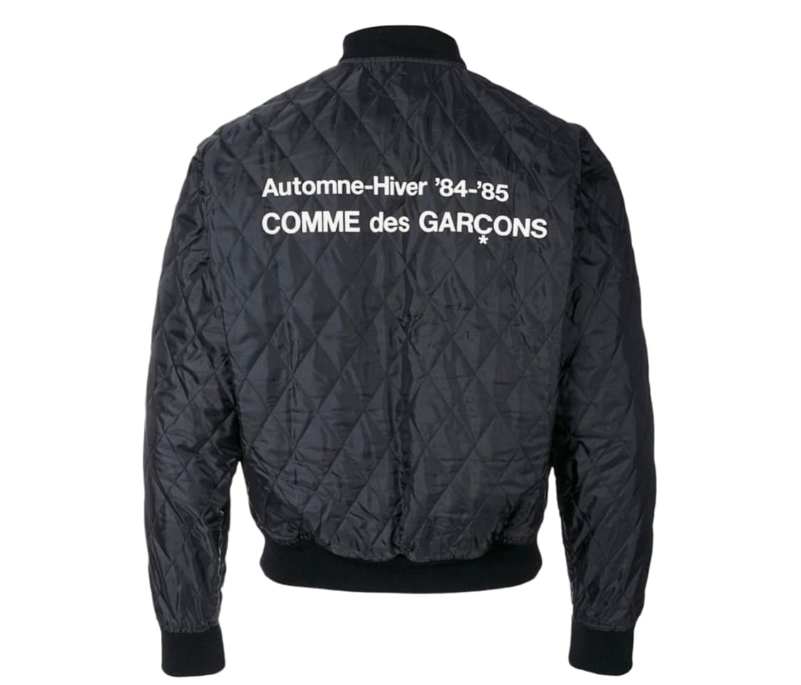 cdg 퀼티드 스태프 블루종 상품이미지1