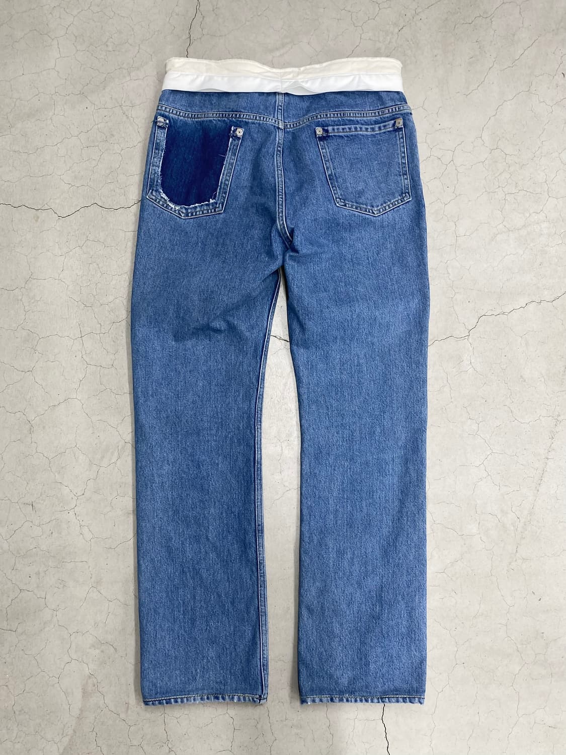 메종 마르지엘라 폴드 오버 데님 상품이미지6