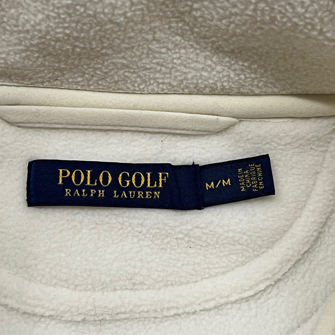 [정품/M] 폴로 랄프로렌 화이트 후리스 조끼 b15 상품이미지4