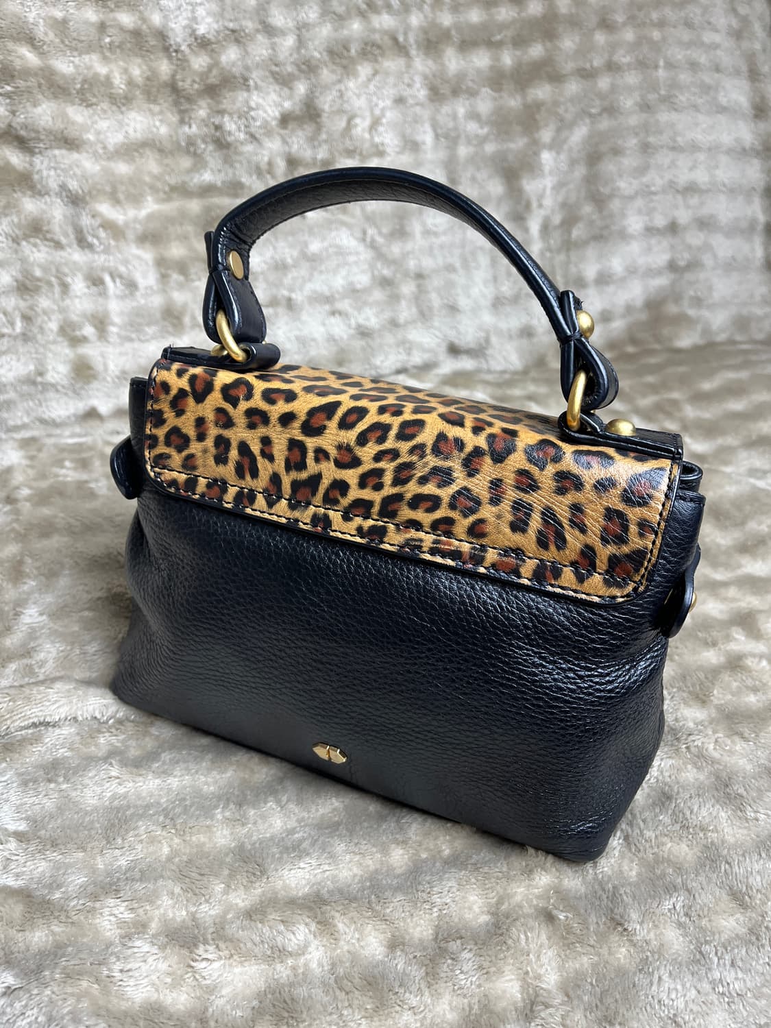 호피 가죽 핸드백 상품이미지3