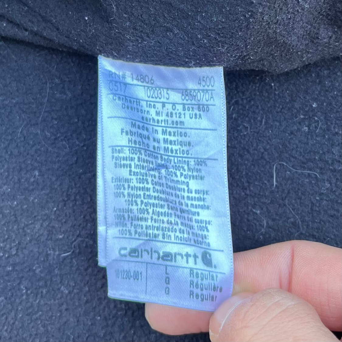 Carhartt 버윅 워크 자켓 (105-110) 상품이미지6