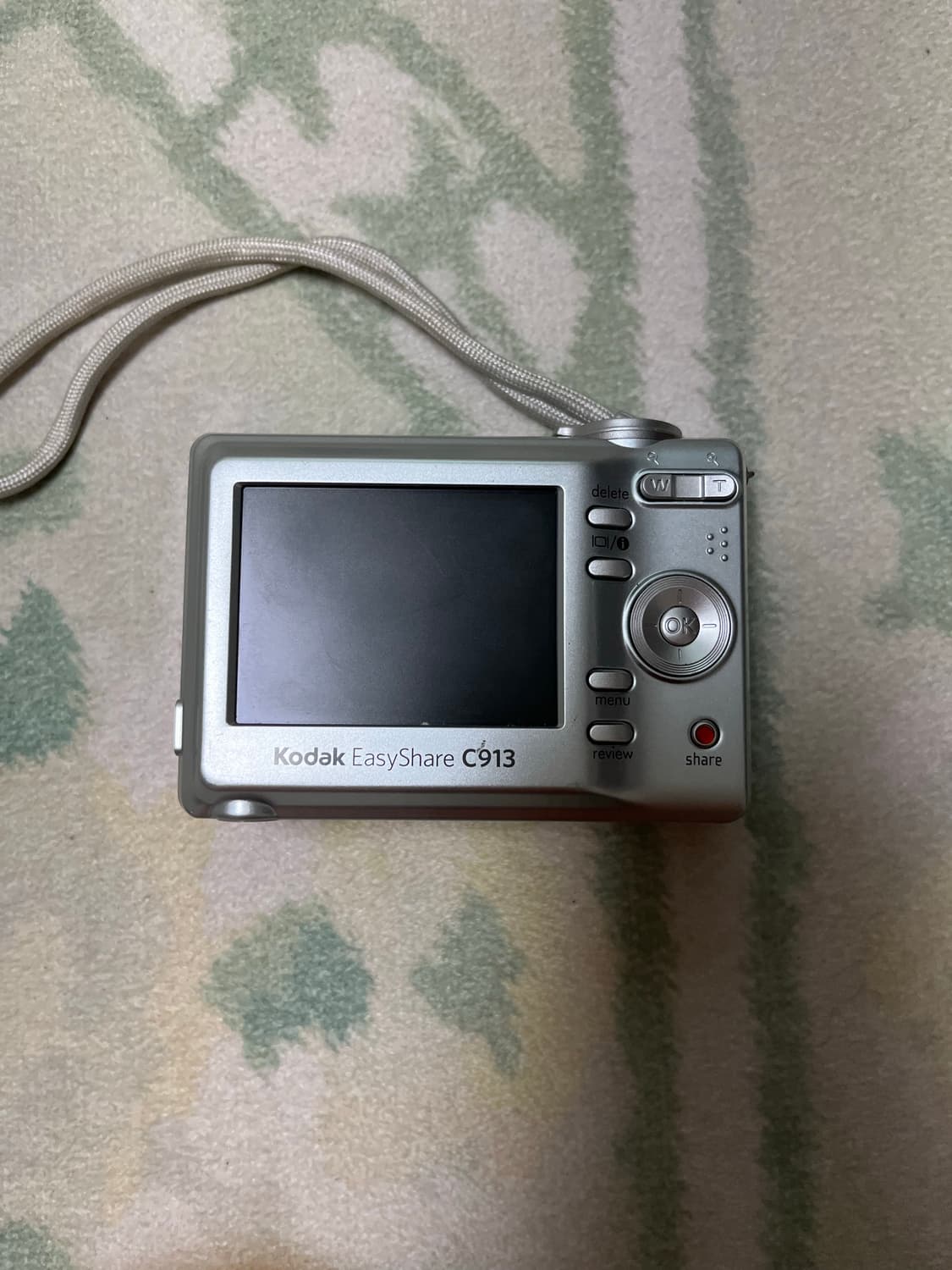 코닥 c913 뽀얀 실버 빈티지 디카 카메라 상품이미지4