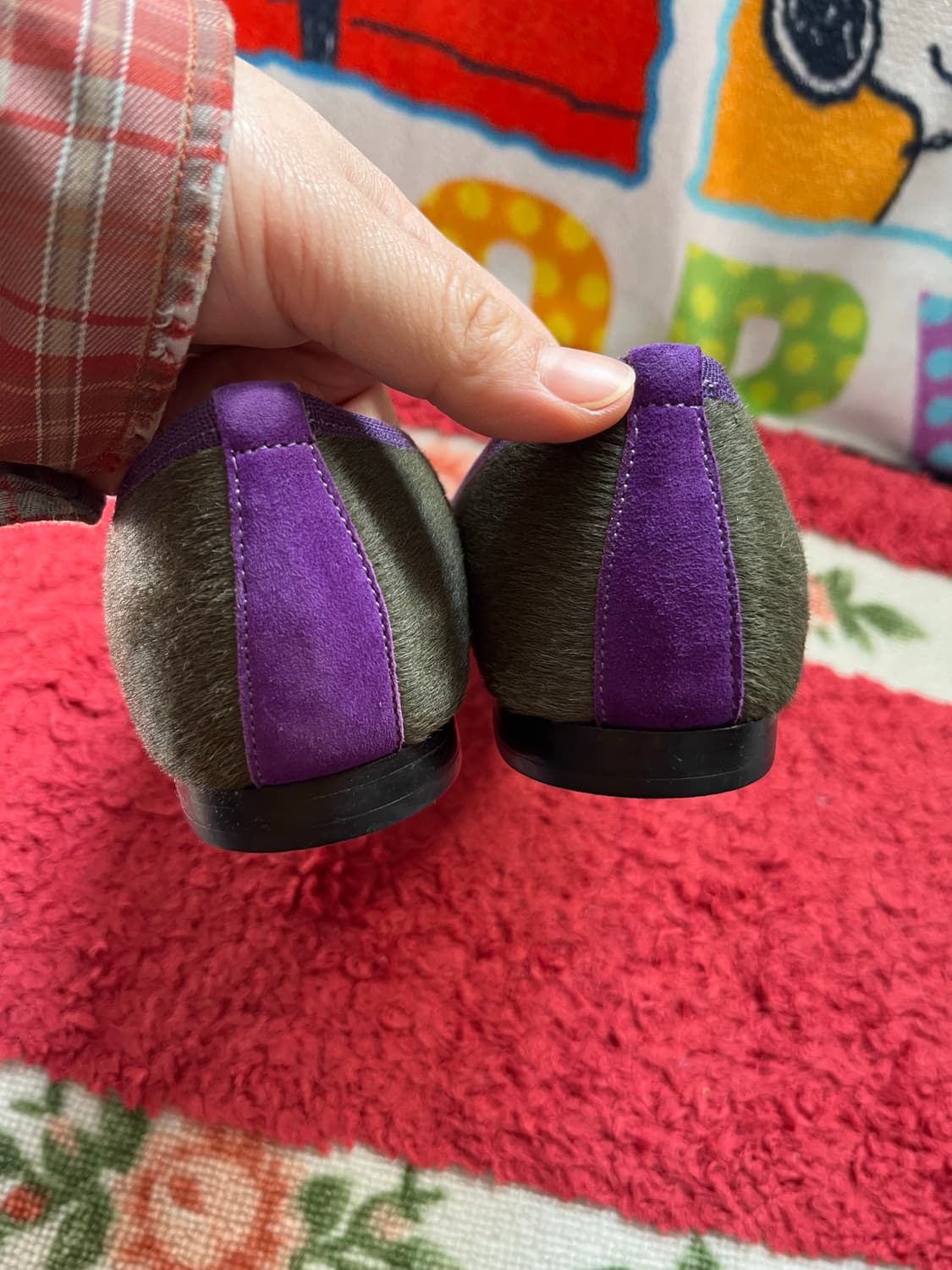 안나 바이구에라 annabaiguera 콤플랫 슈즈 퍼플 38 상품이미지4