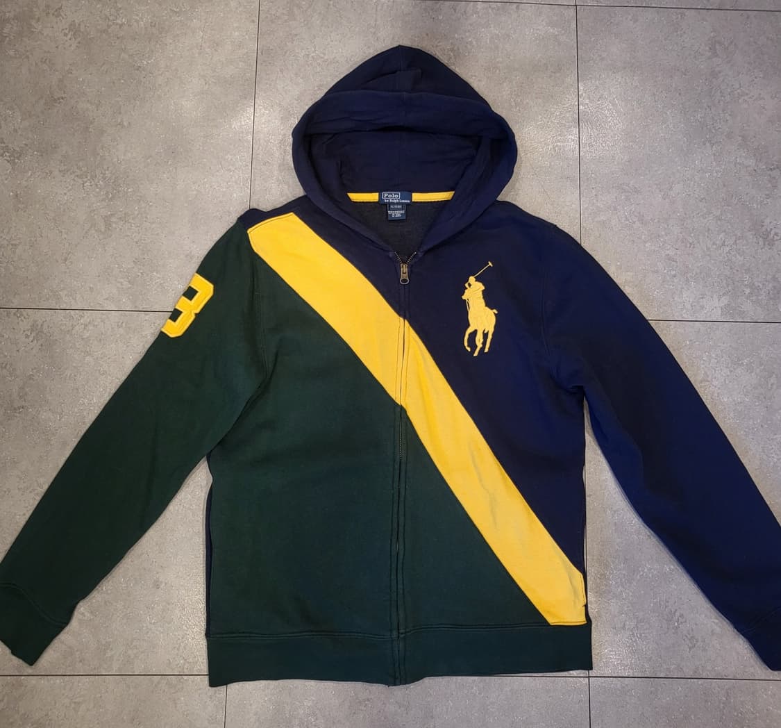폴로 랄프로렌 키즈 후드 집업 XL, 성인가능 상품이미지1