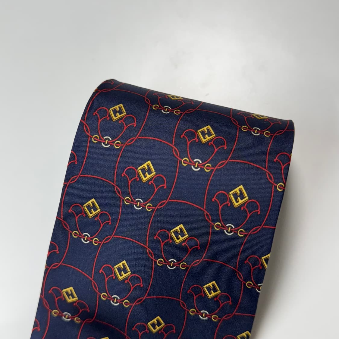 펜디 (FENDI) FF 모노그램 정품 명품 넥타이 상품이미지5