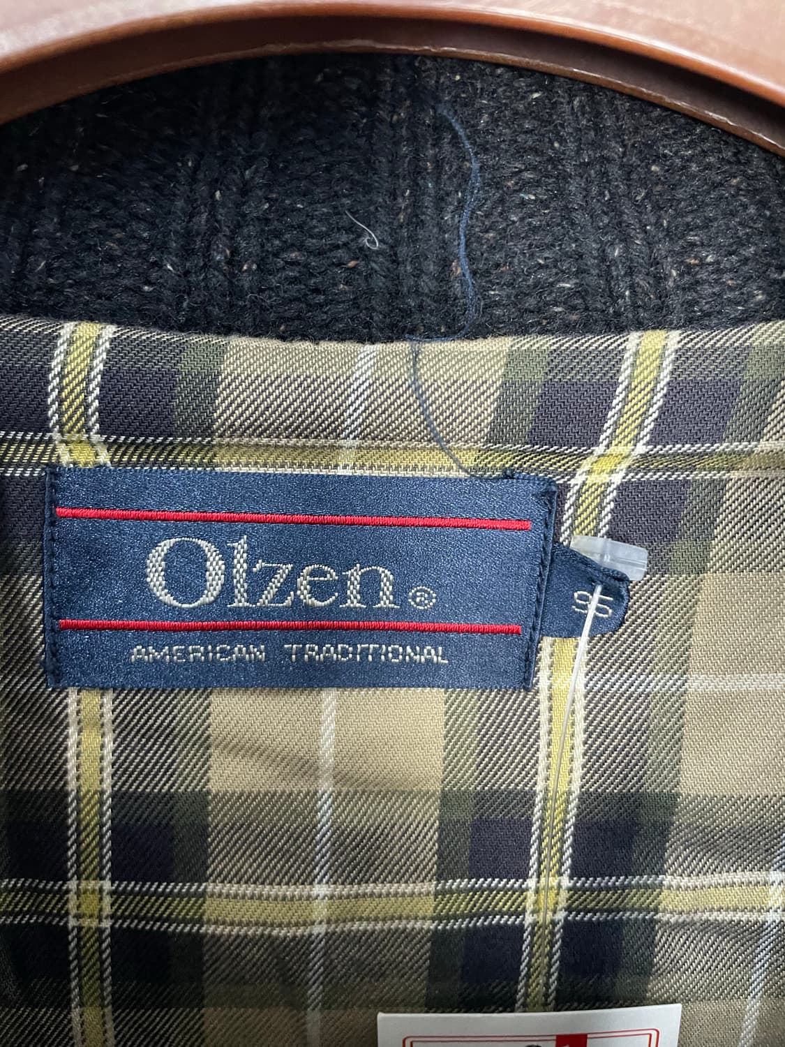 울젠 빈티지 니트 집업 H2327 상품이미지5