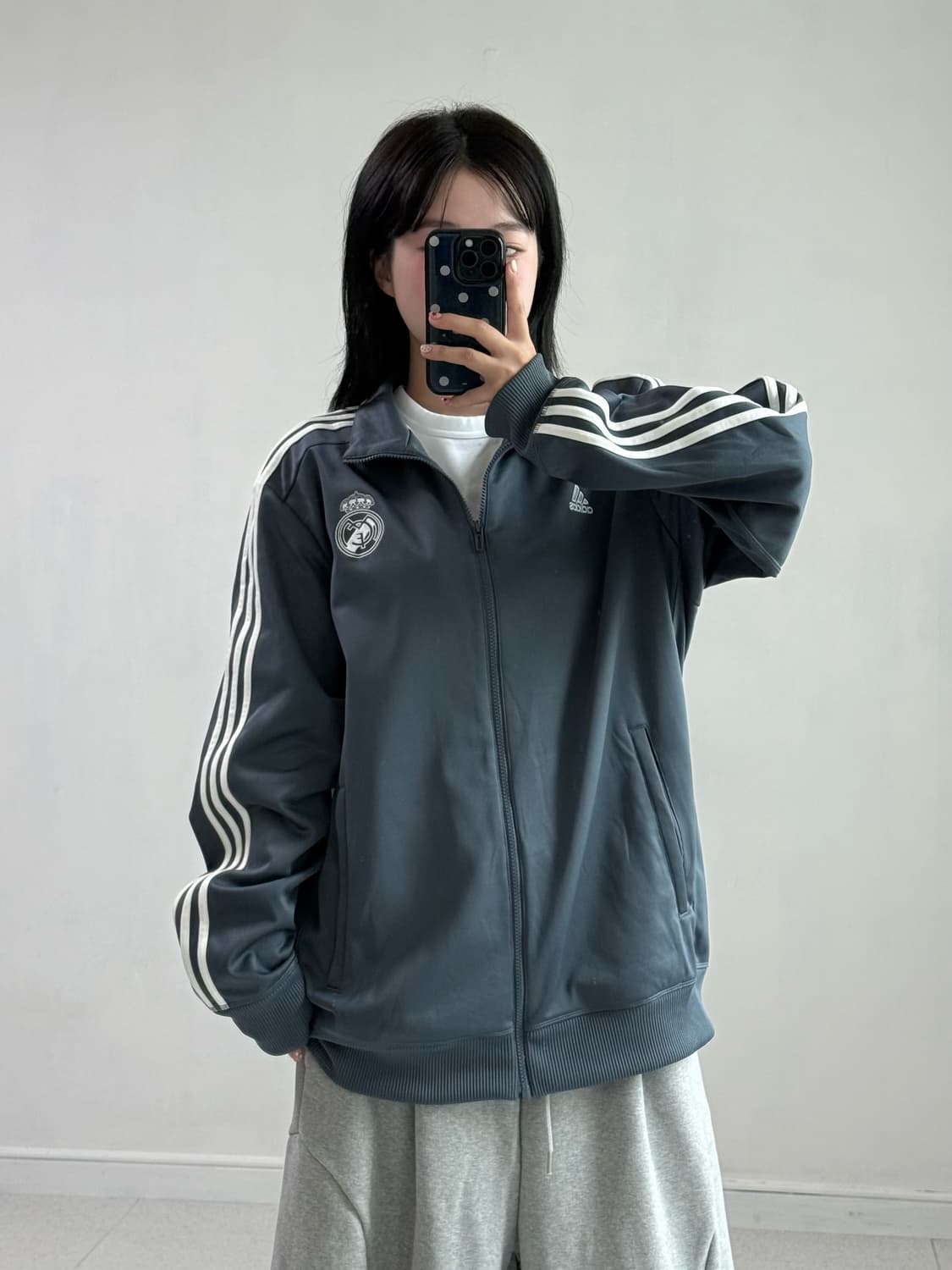 아디다스 그레이 레알마드리드 져지 상품이미지2