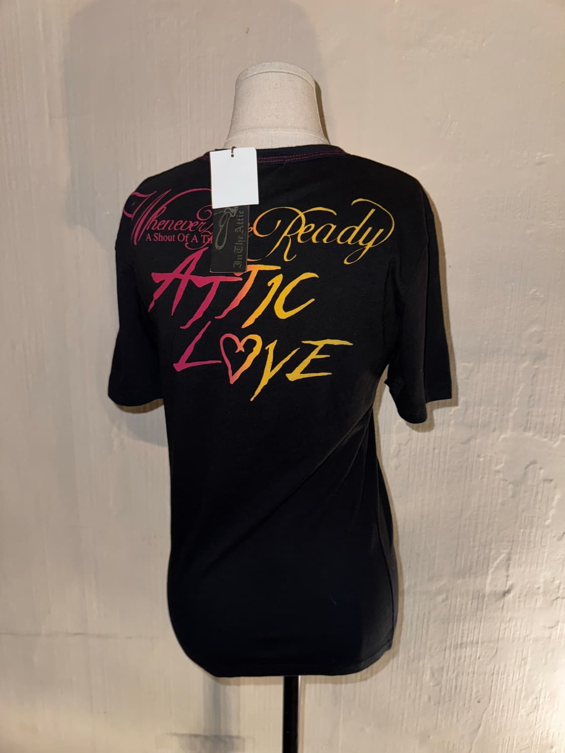 In The Attic Heart print t-shirt 상품이미지3