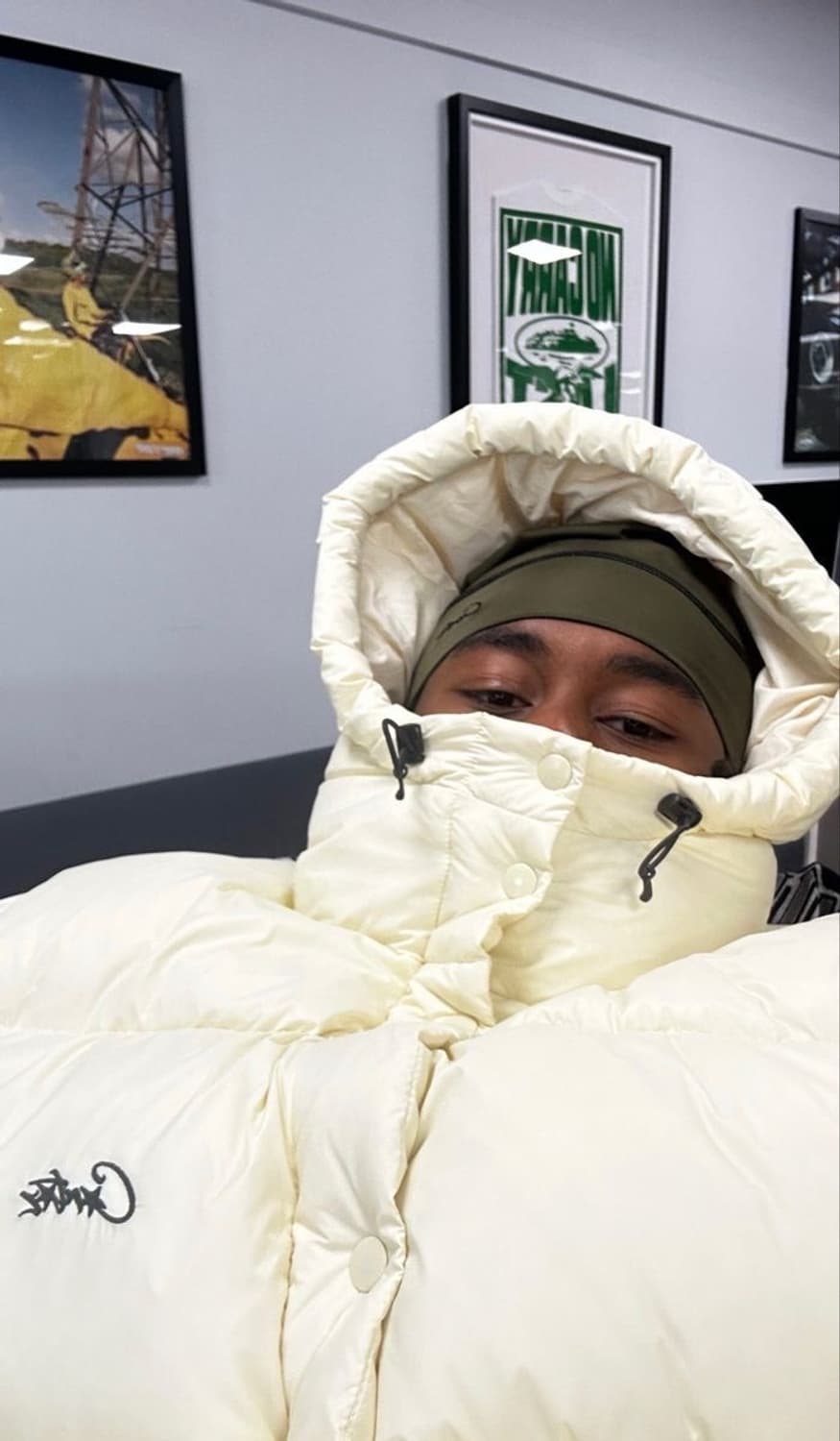 코르테이즈 볼로 패딩 자켓 V2 화이트 crtz bolo jacket 상품이미지8