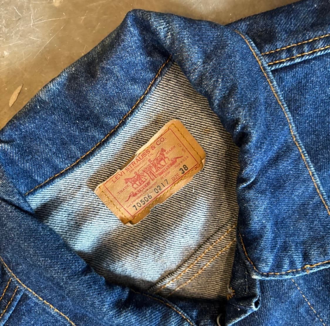 90년대 리바이스 3세대 트러커 자켓 상품이미지3