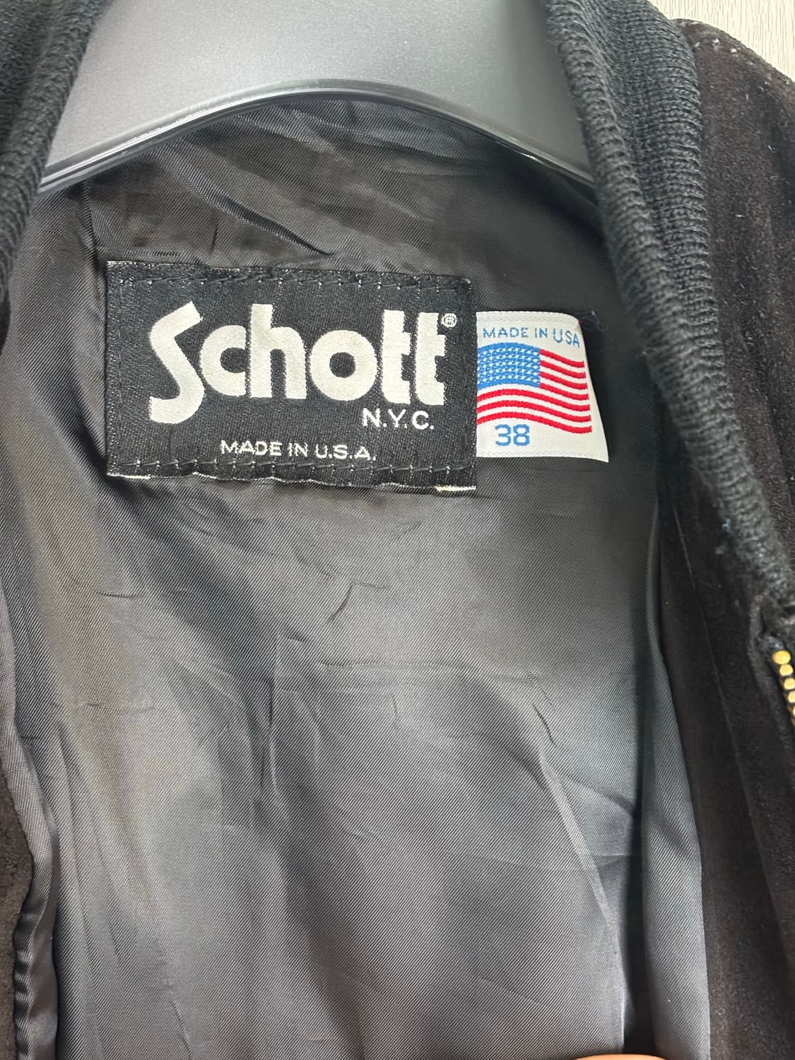 쇼트 스웨이드 자켓 38 상품이미지2