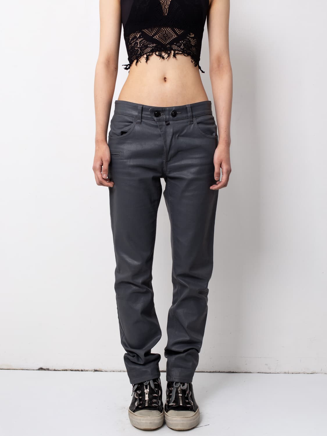 ALEXANDER MCQUEEN 13SS COATED PANTS 상품이미지1