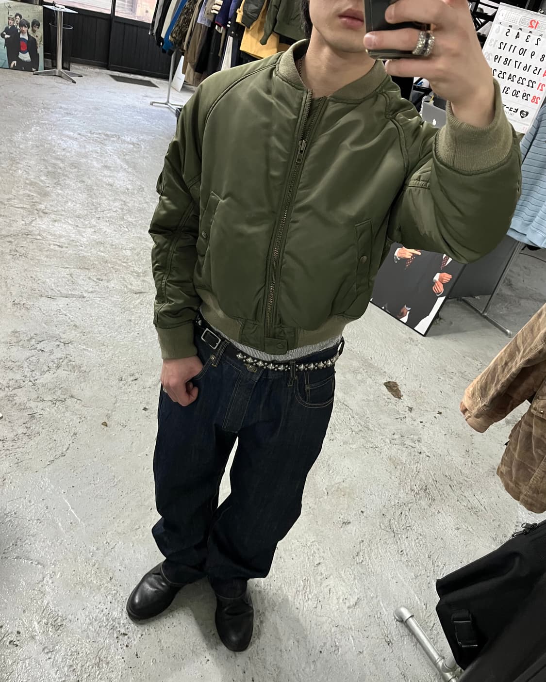 ungrid ma-1 bomber jacket 상품이미지3