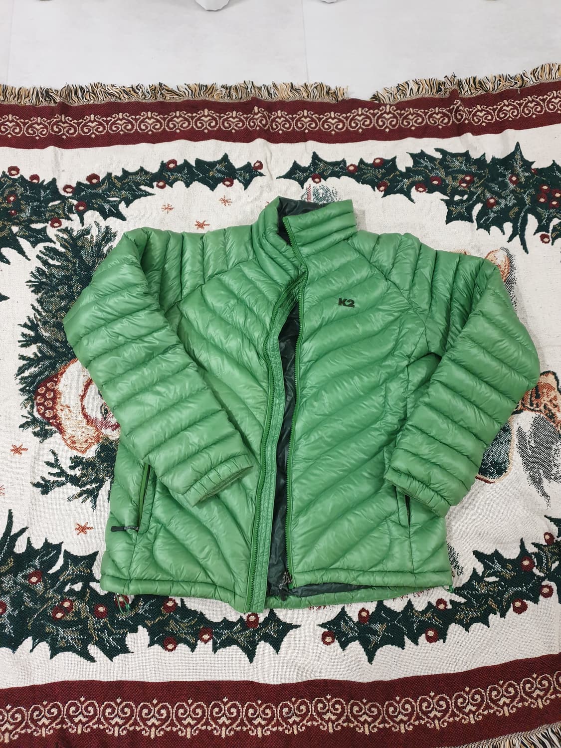 K2 녹색 100size 경량패딩 상품이미지1