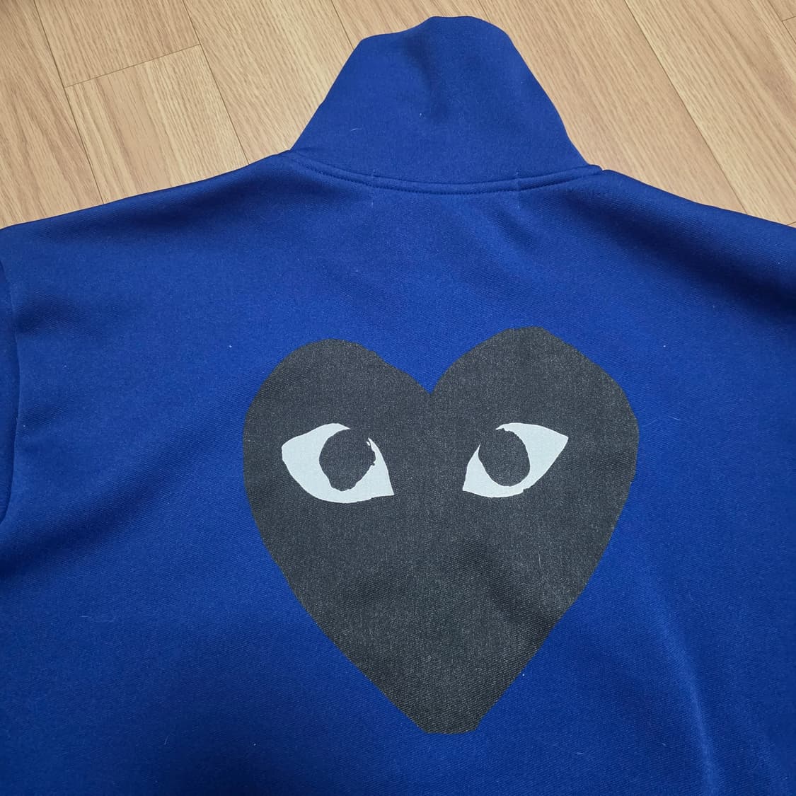 XL) 꼼데가르송 블랙 와펜 트랙 집업 상품이미지3