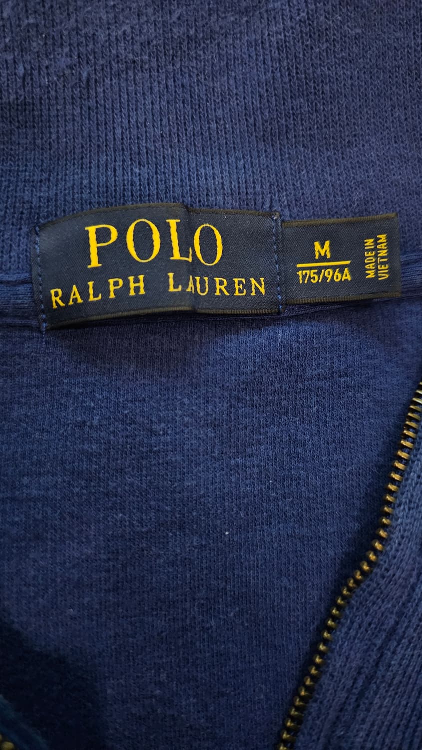 랄프로렌 니트 쿼터집업 네이비 상품이미지2