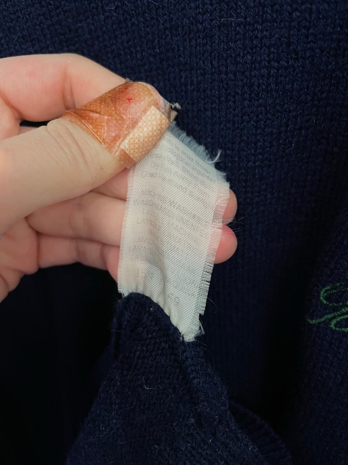 1990s Burberrys 버버리 스코틀랜드 골프맨 니트 상품이미지8